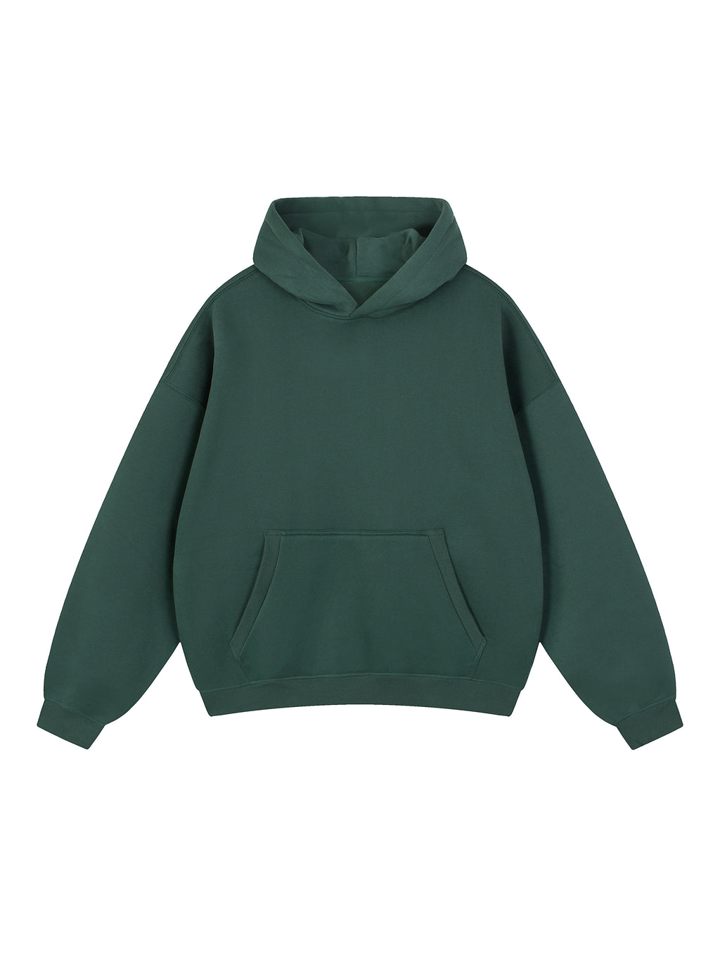 Essential Oversized Boxy Fit Fleece Hoodie