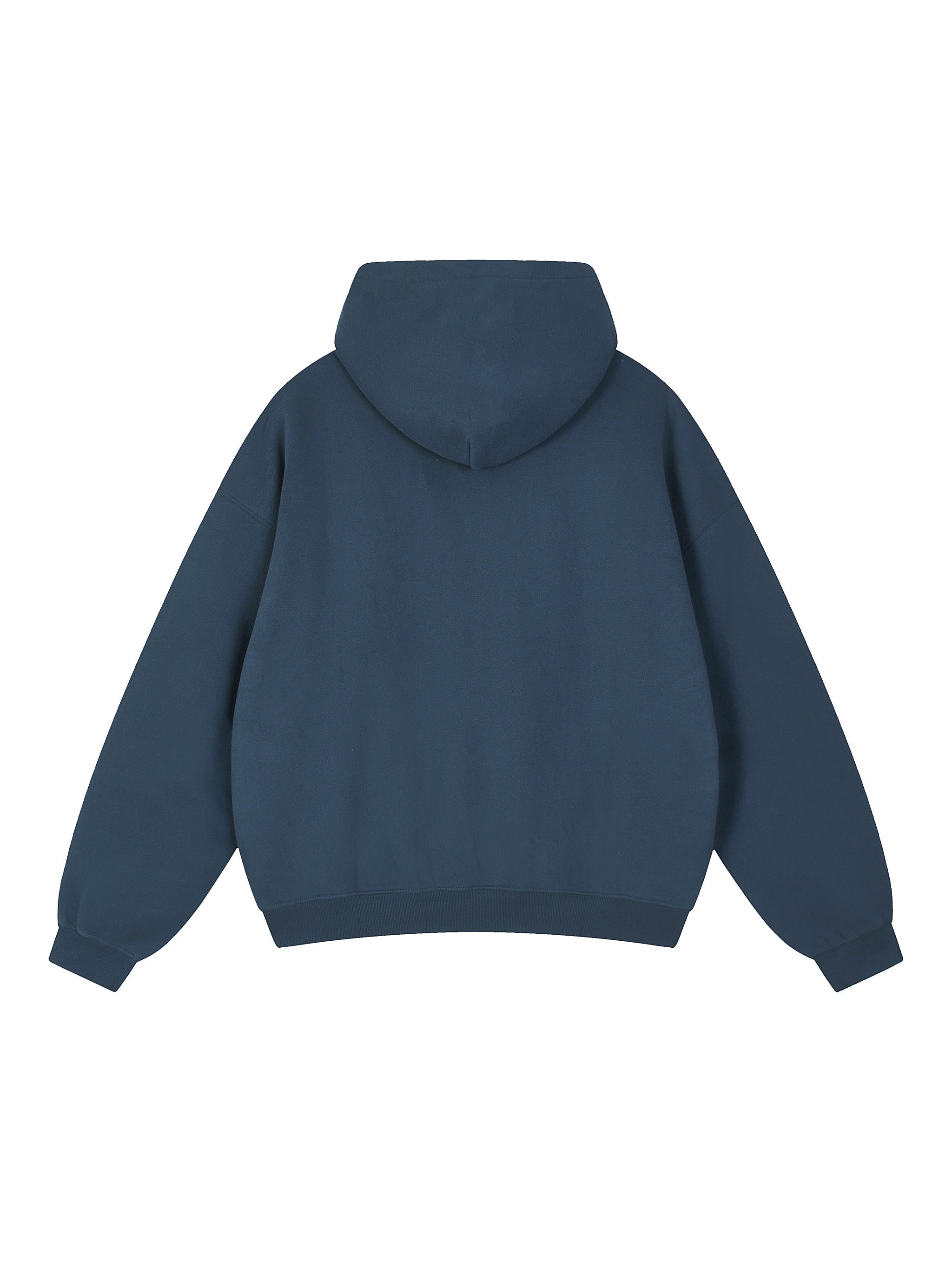 Essential Oversized Boxy Fit Fleece Hoodie