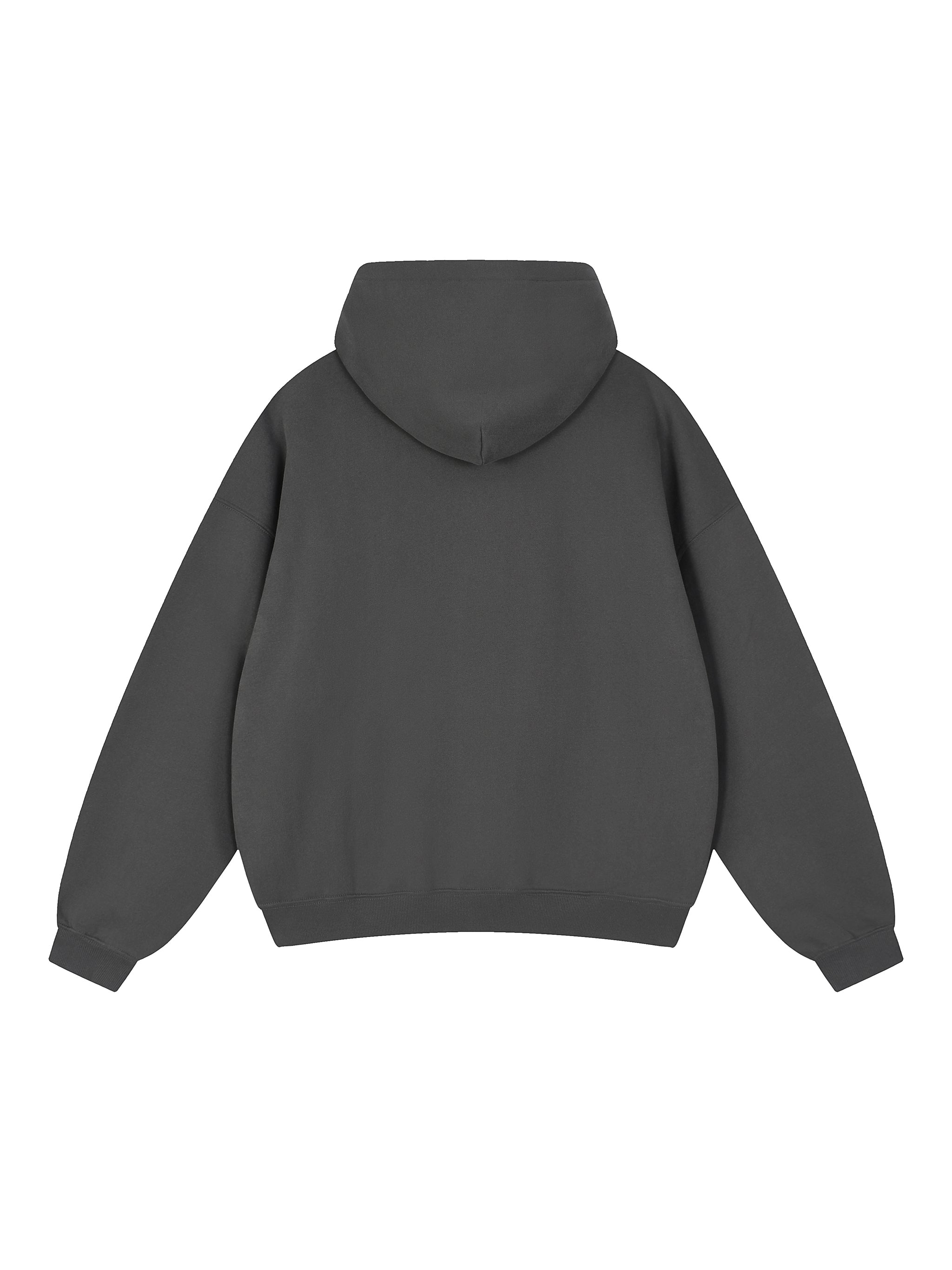 Essential Oversized Boxy Fit Fleece Hoodie