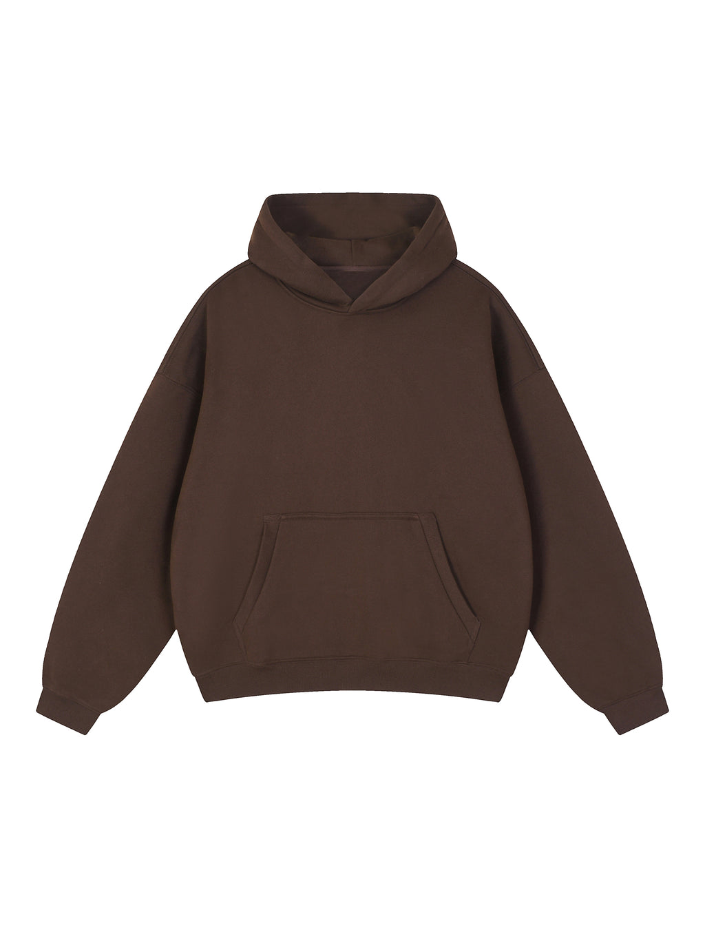 Essential Oversized Boxy Fit Fleece Hoodie