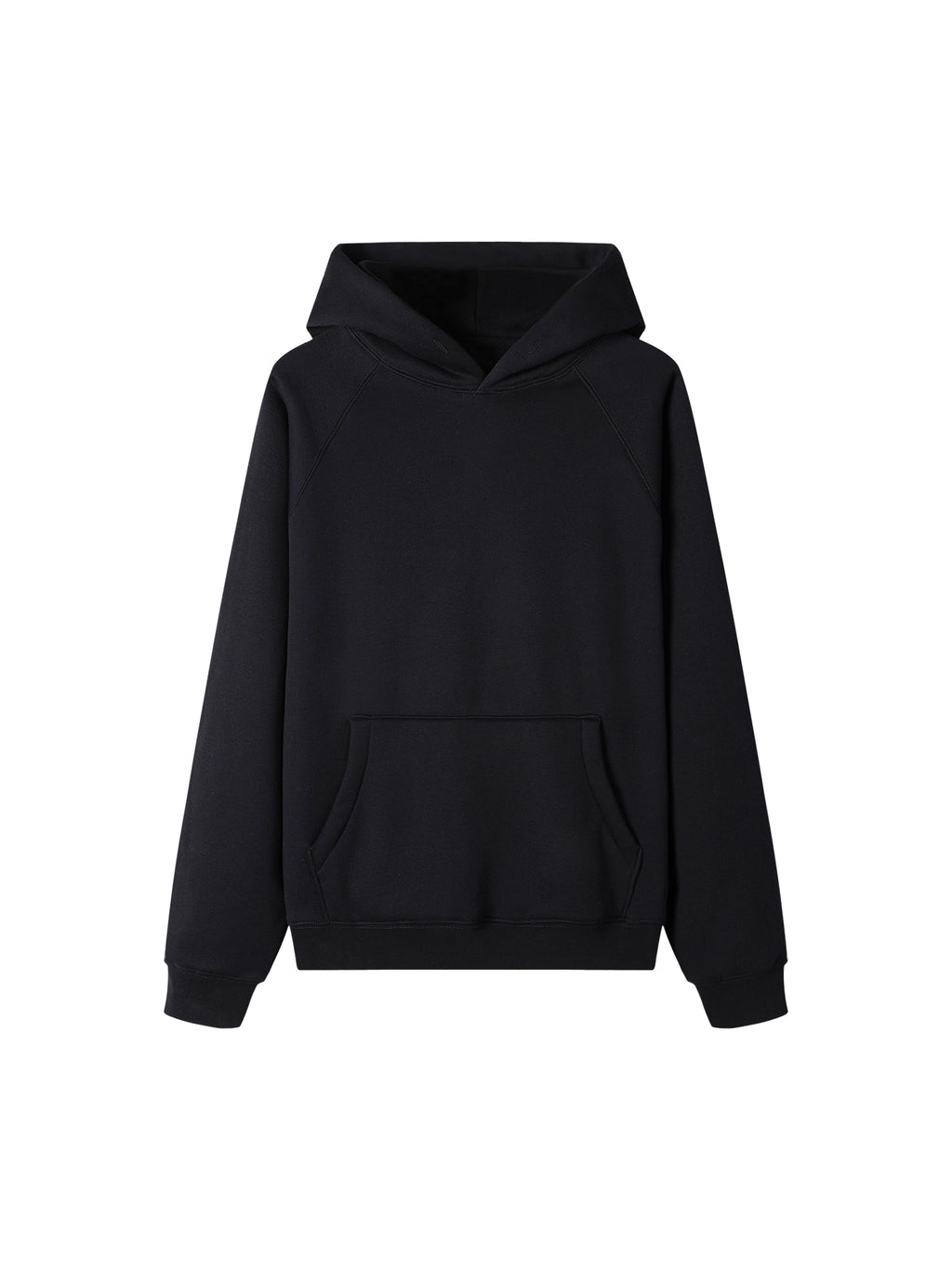 Essential Raglan Sleeve Fleece Hoodie