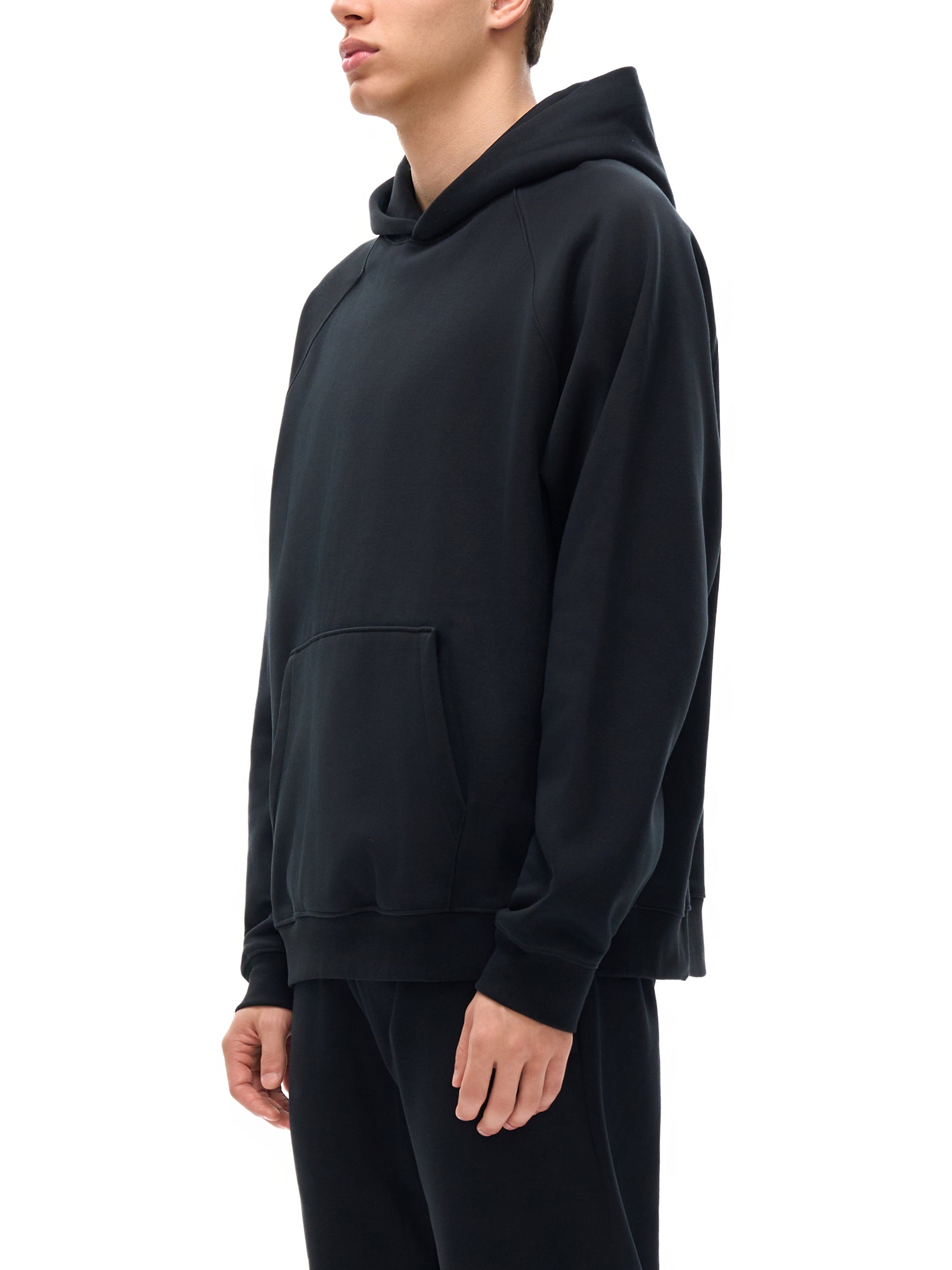Essential Raglan Sleeve Fleece Hoodie