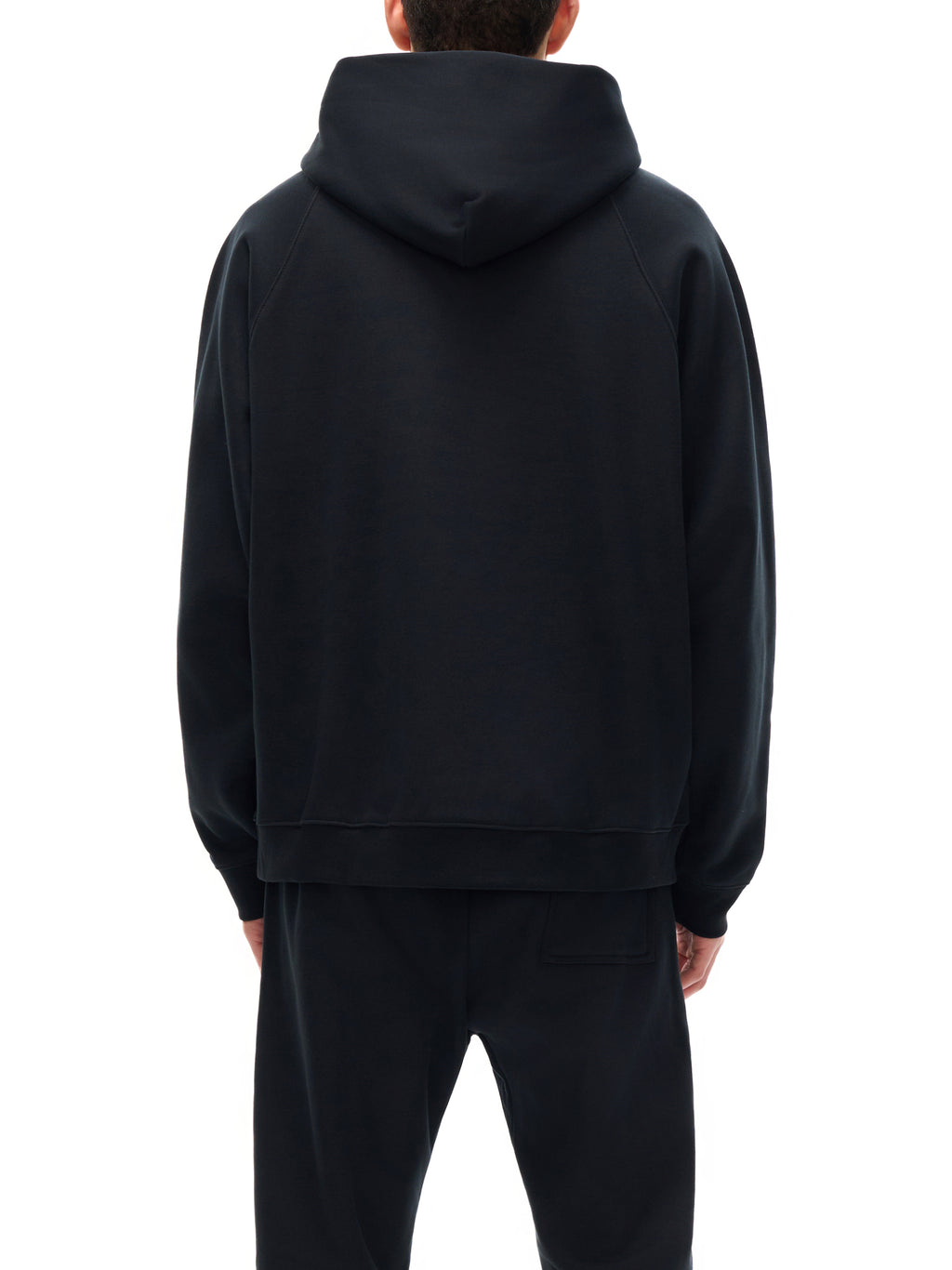 Essential Raglan Sleeve Fleece Hoodie