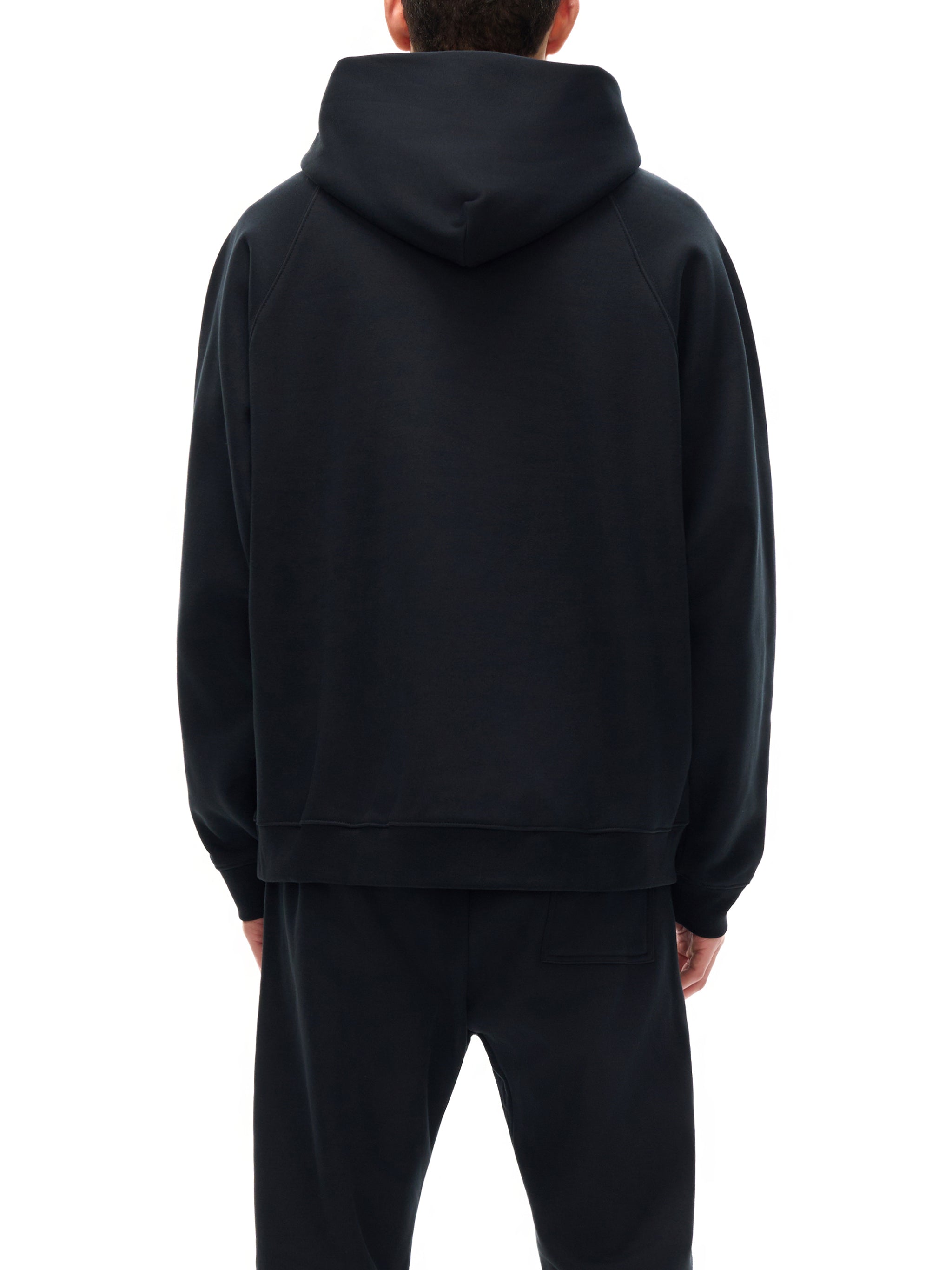 Essential Raglan Sleeve Fleece Hoodie
