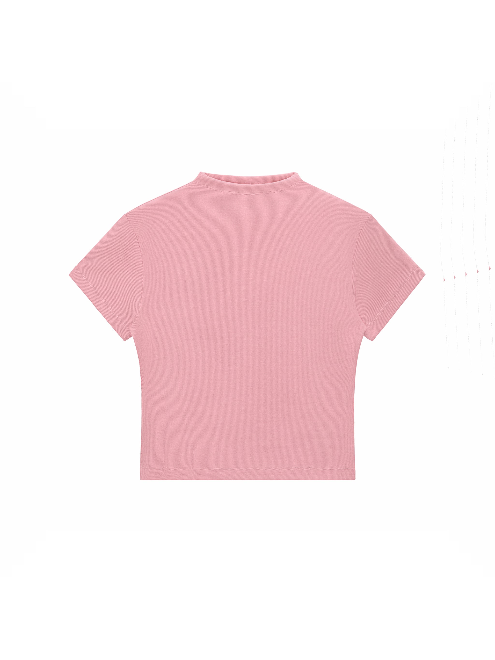 Essential Slim Fit Mock Neck T-Shirt