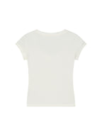 Essential V-Neck Bodycon T-Shirt
