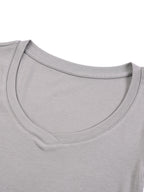 Essential V-Neck Bodycon T-Shirt