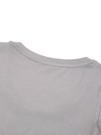 Essential V-Neck Bodycon T-Shirt