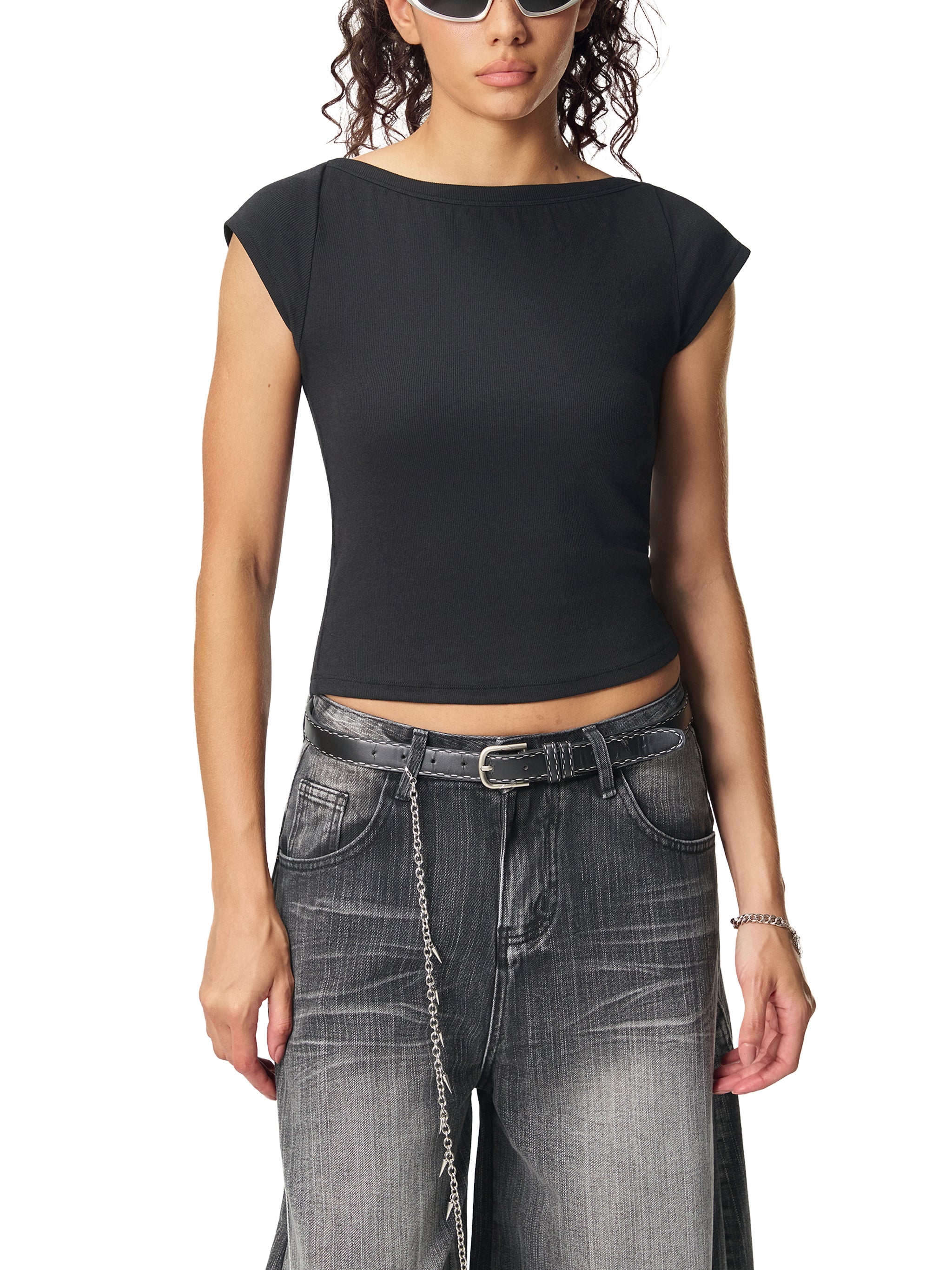 Essential Wide Neck Baby T-shirt