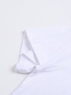 Fitted Crop Cotton T-Shirt