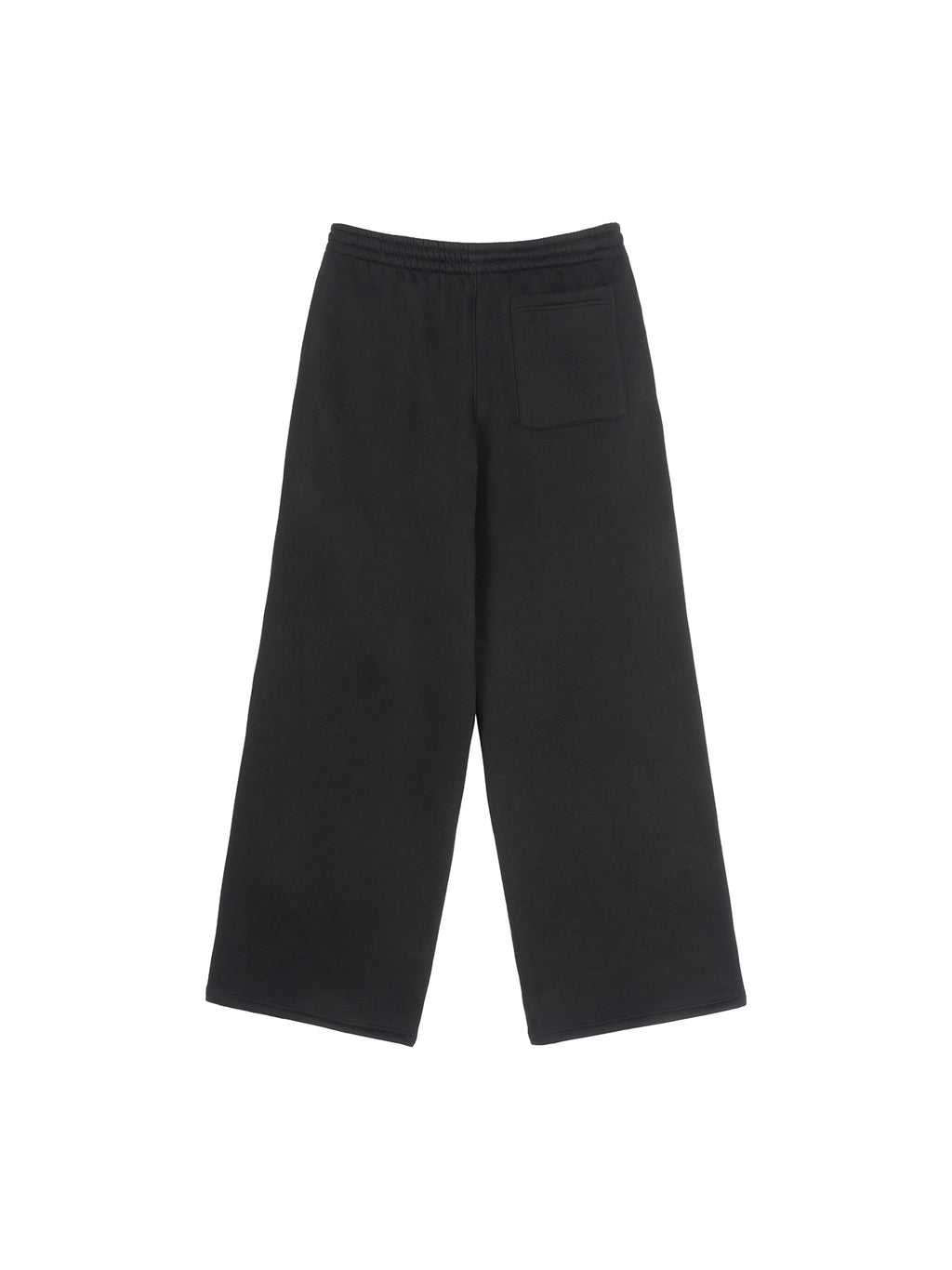 Fleece Drawstring Straight-Leg Sweatpants
