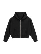 Fleece Zip-Up Boxy Hoodie - Men