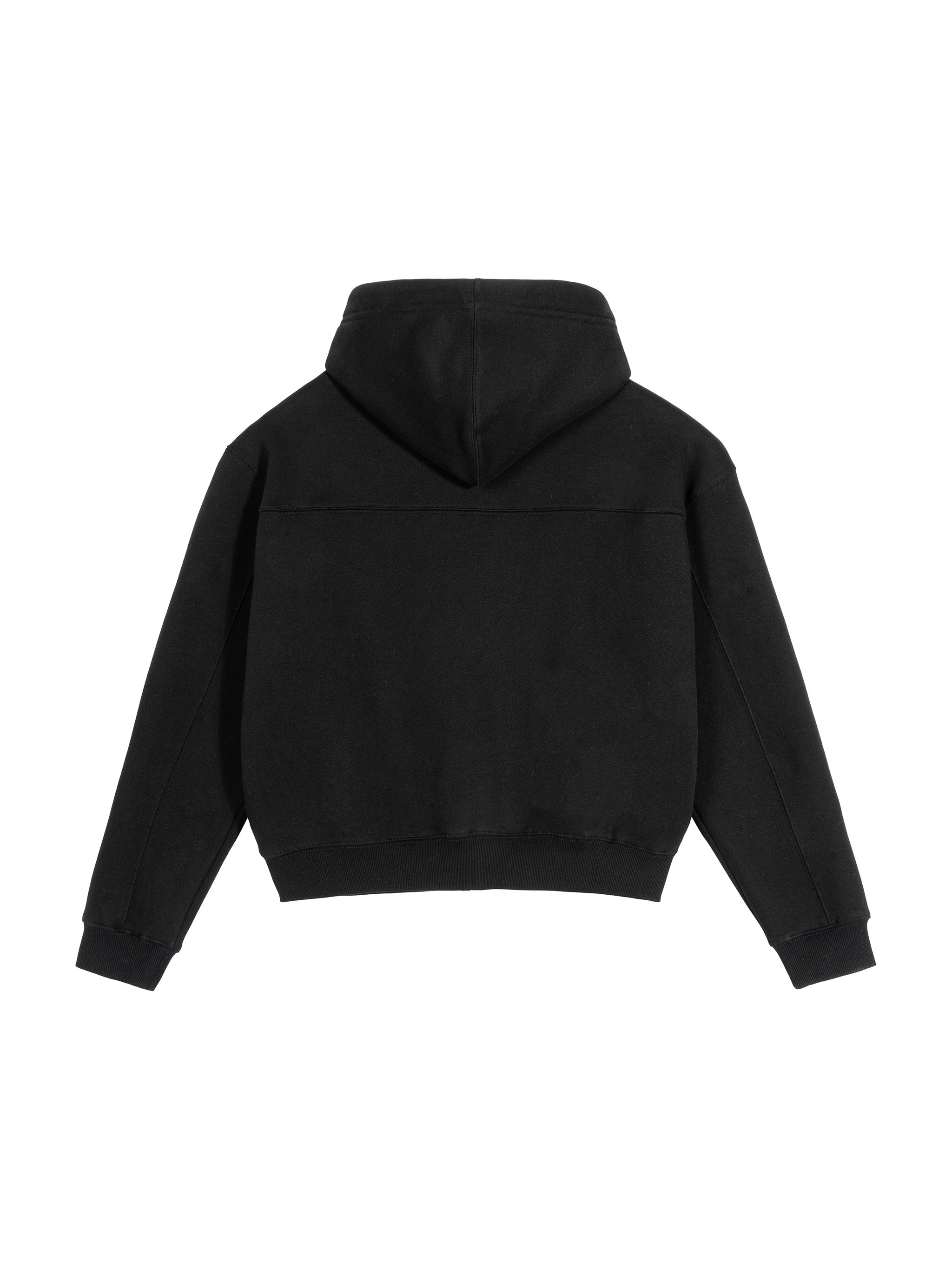 Fleece Zip-Up Boxy Hoodie - Women