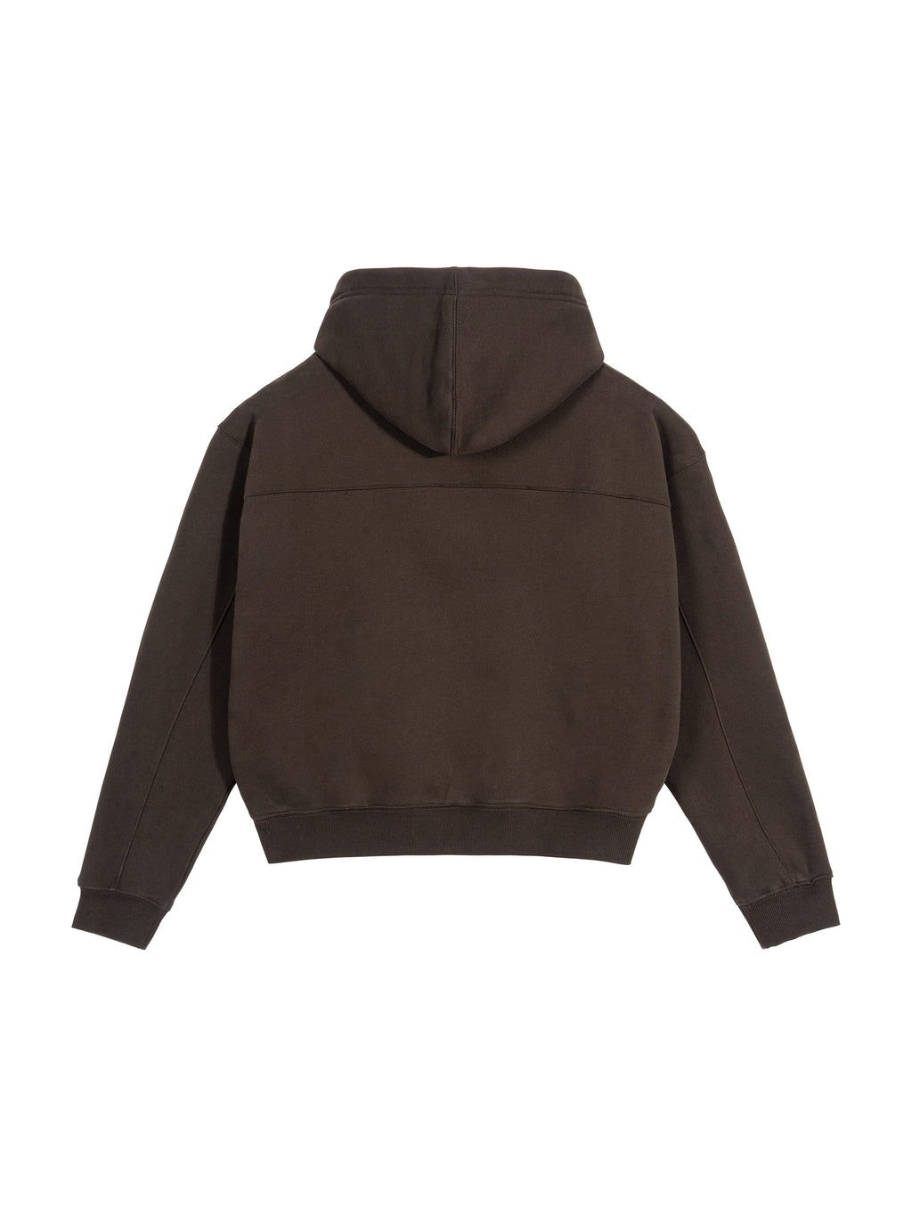 Fleece Zip-Up Boxy Hoodie - Women