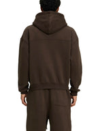 Fleece Zip-Up Boxy Hoodie - Men