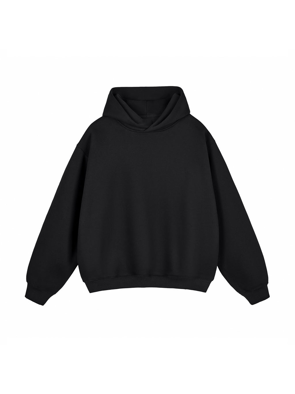 Fleeced Boxy Hoodie