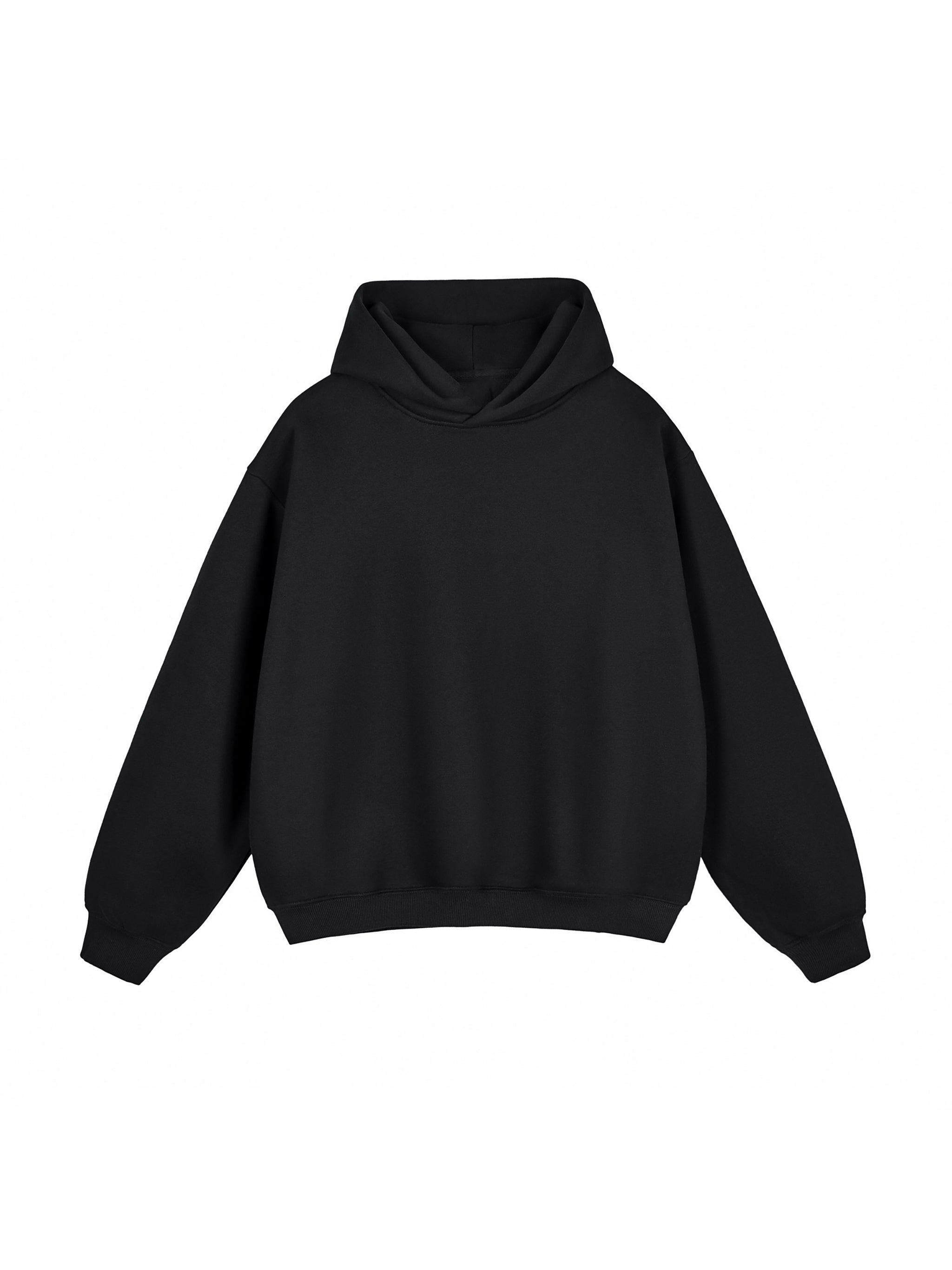 Fleeced Boxy Hoodie