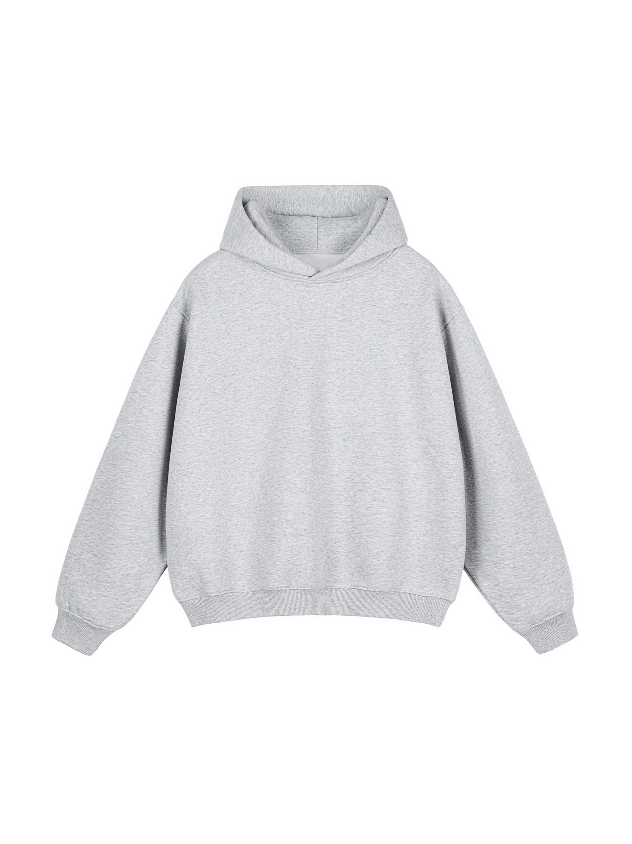 Fleeced Boxy Hoodie