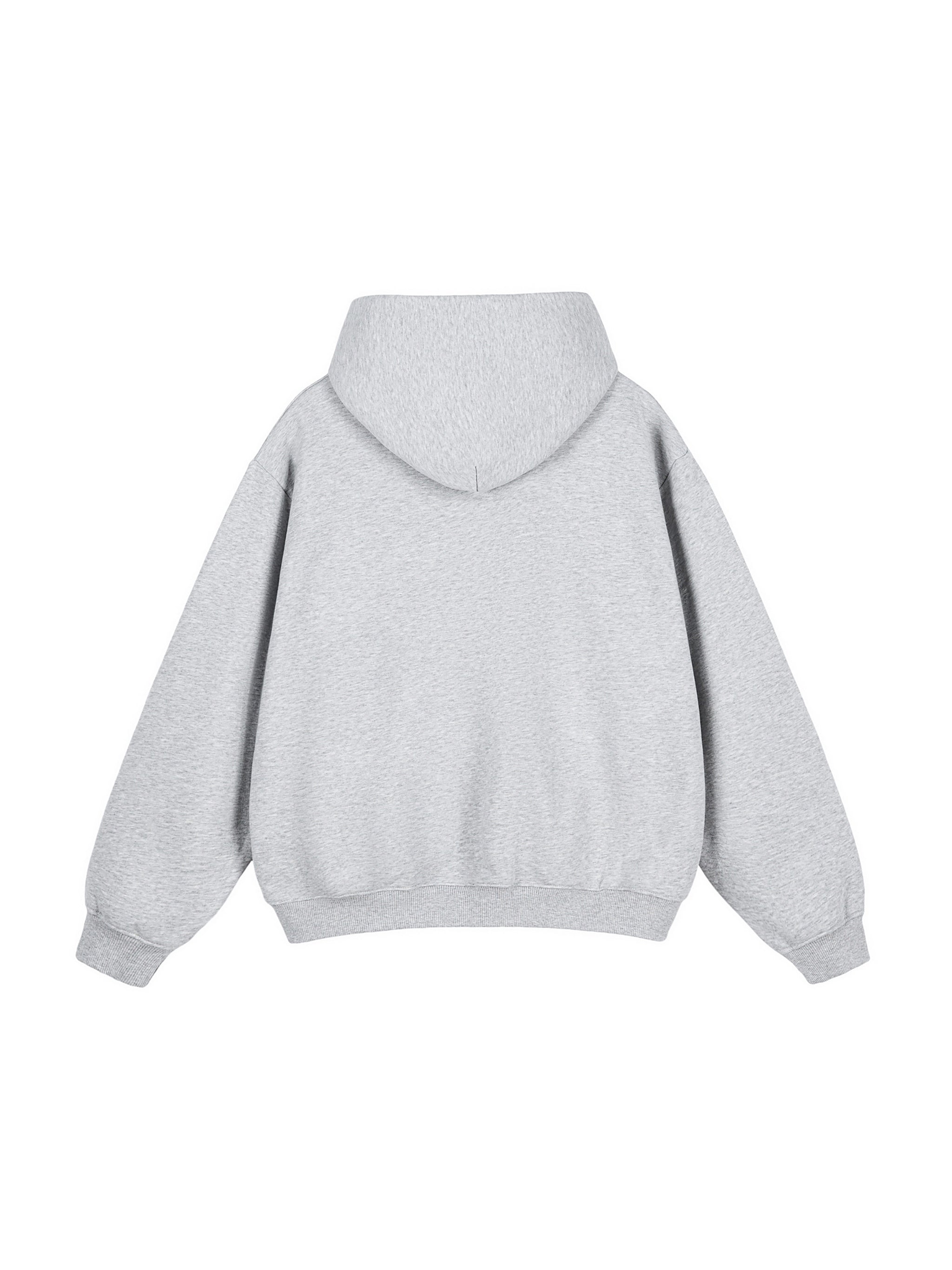 Fleeced Boxy Hoodie