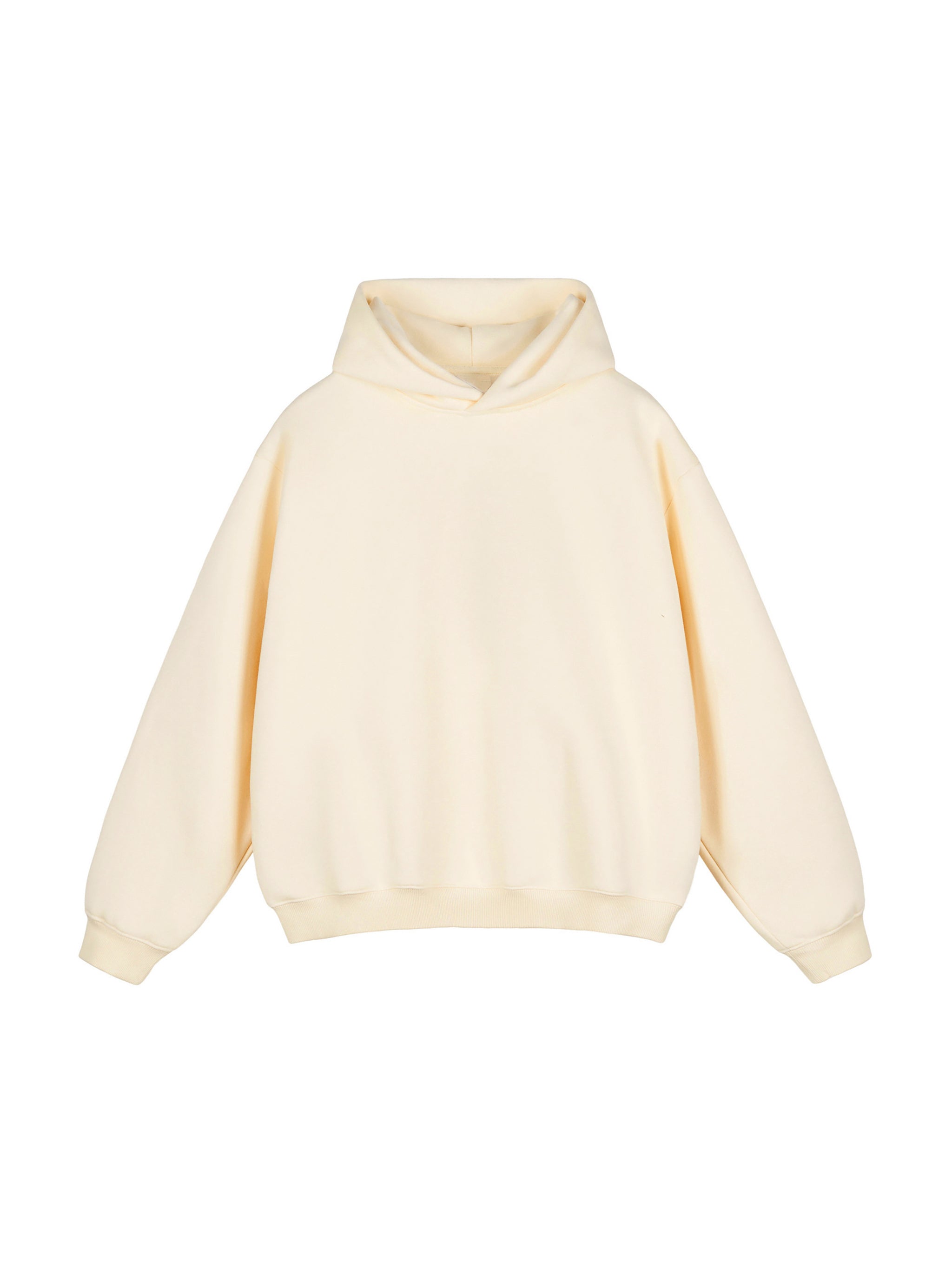Fleeced Boxy Hoodie