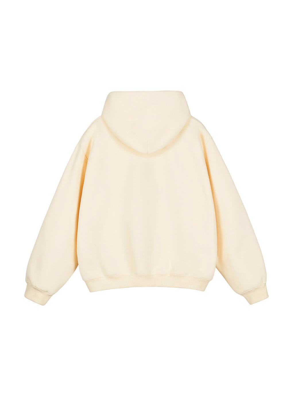Fleeced Boxy Hoodie