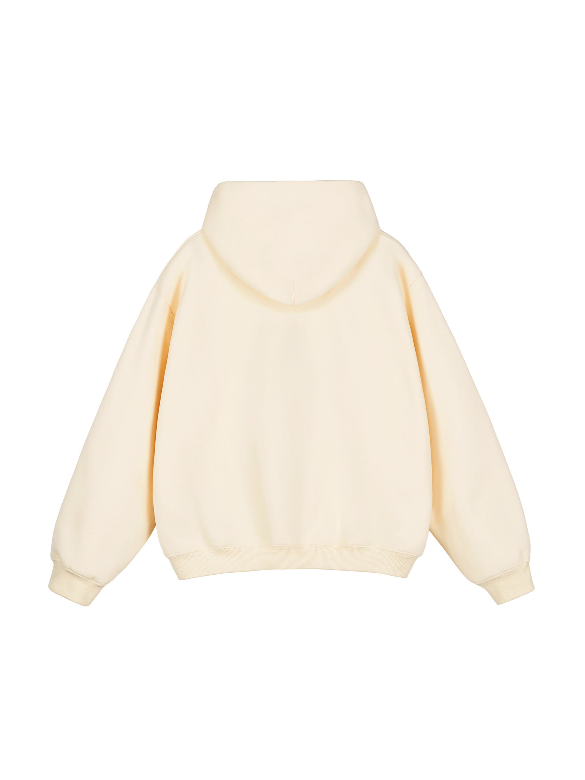 Fleeced Boxy Hoodie