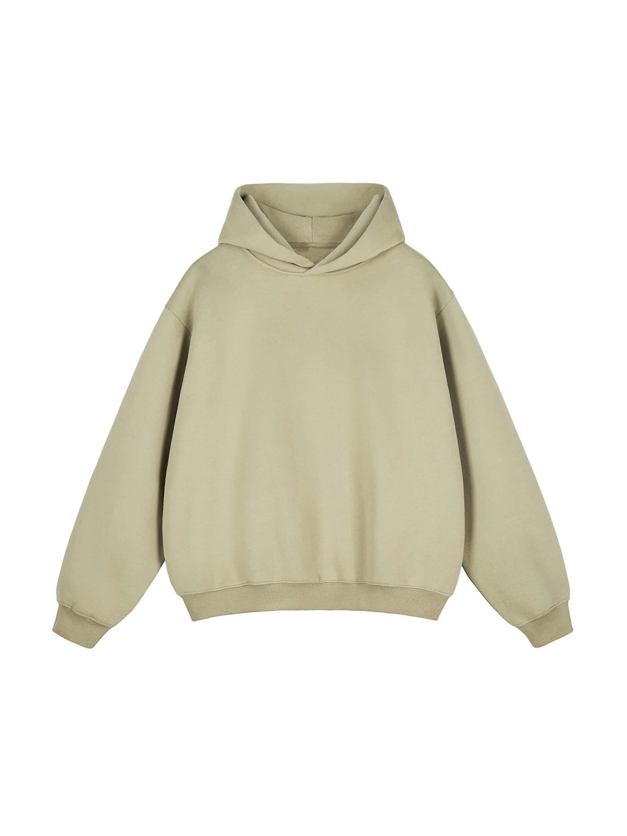 Fleeced Boxy Hoodie