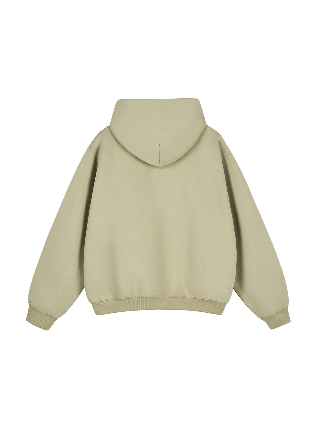 Fleeced Boxy Hoodie