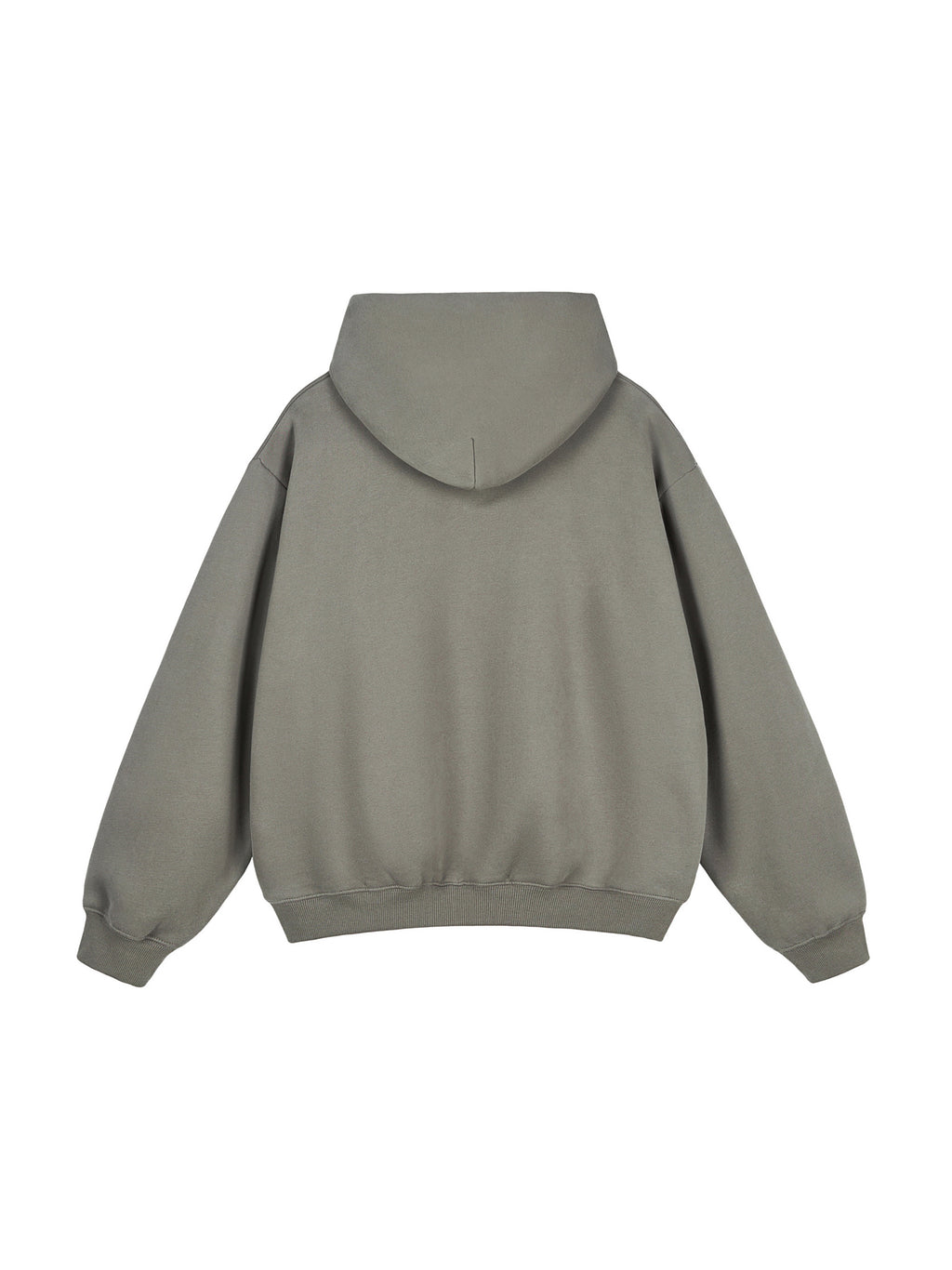 Fleeced Boxy Hoodie