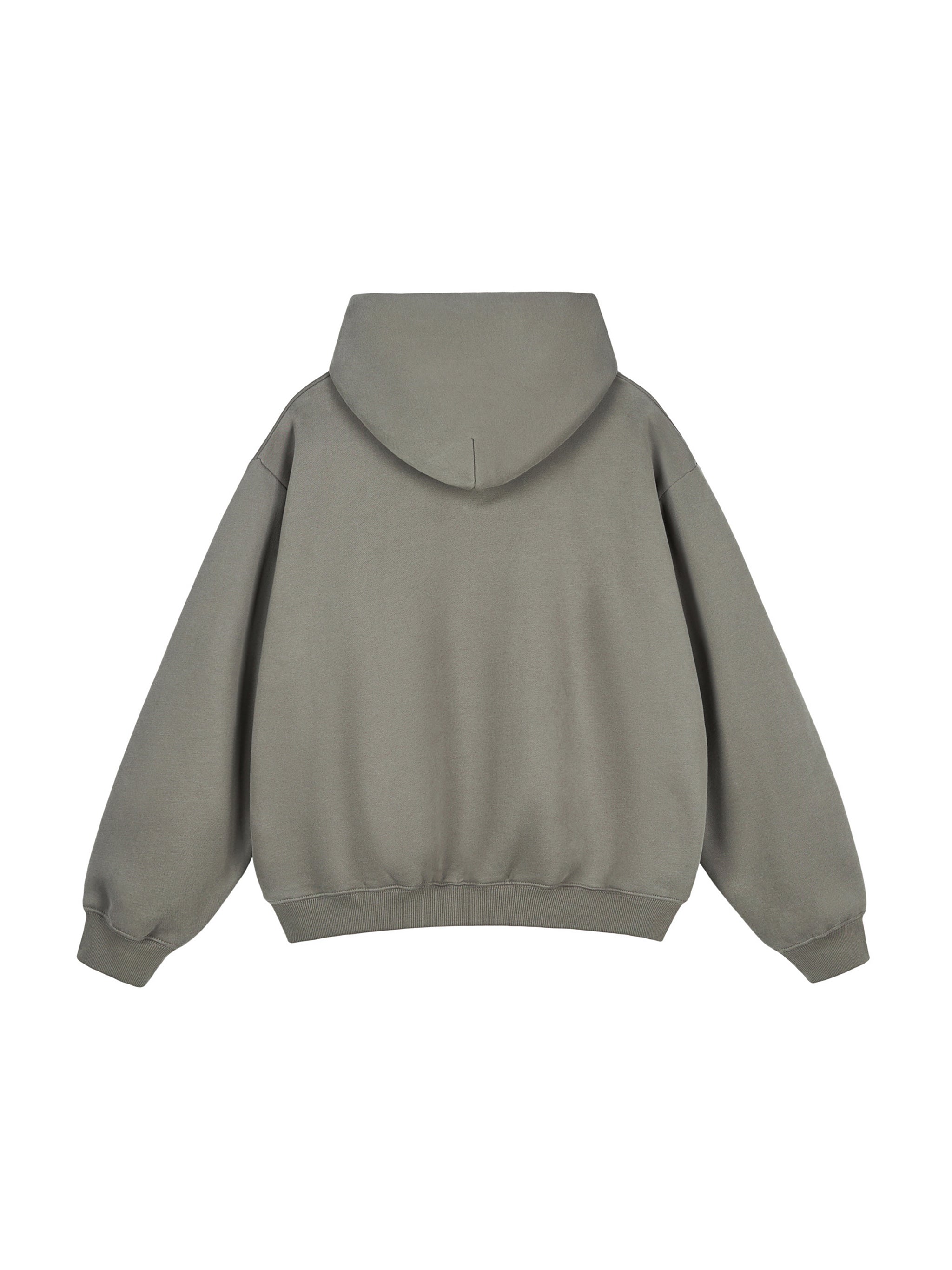 Fleeced Boxy Hoodie