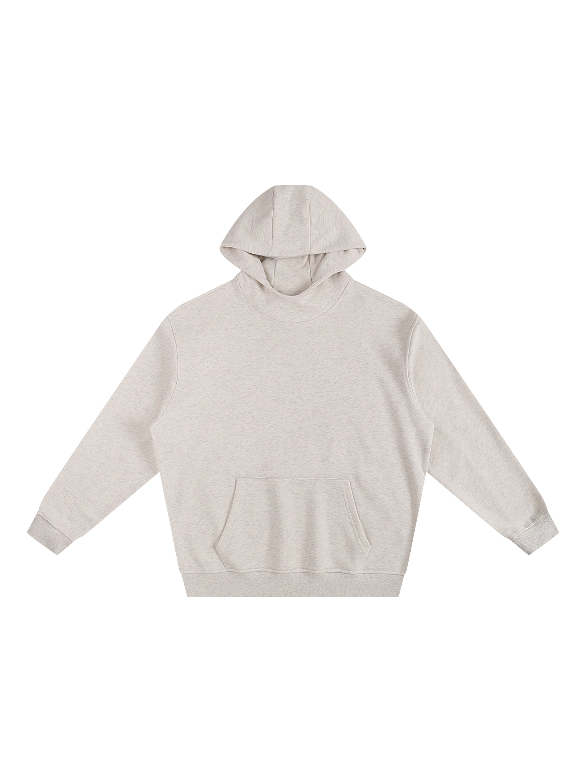 Fleeced High Neck Hoodie