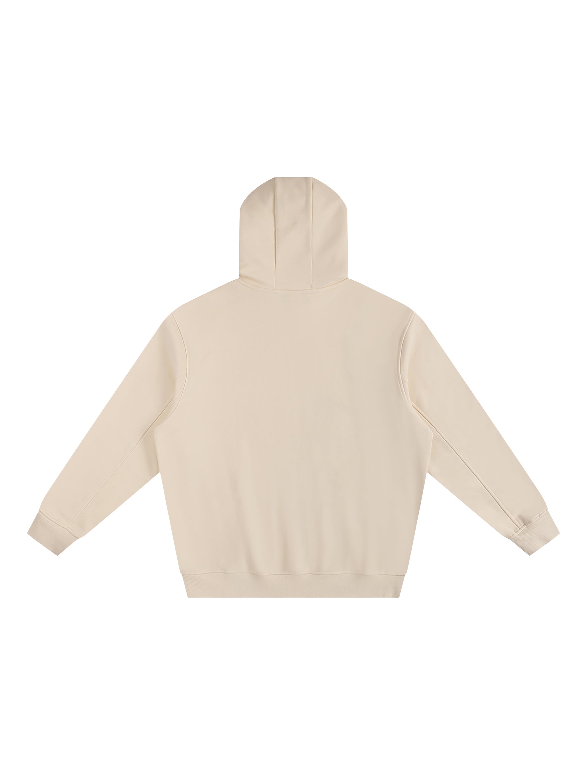 Fleeced High Neck Hoodie