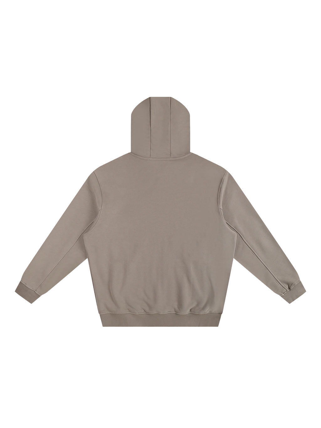 Fleeced High Neck Hoodie