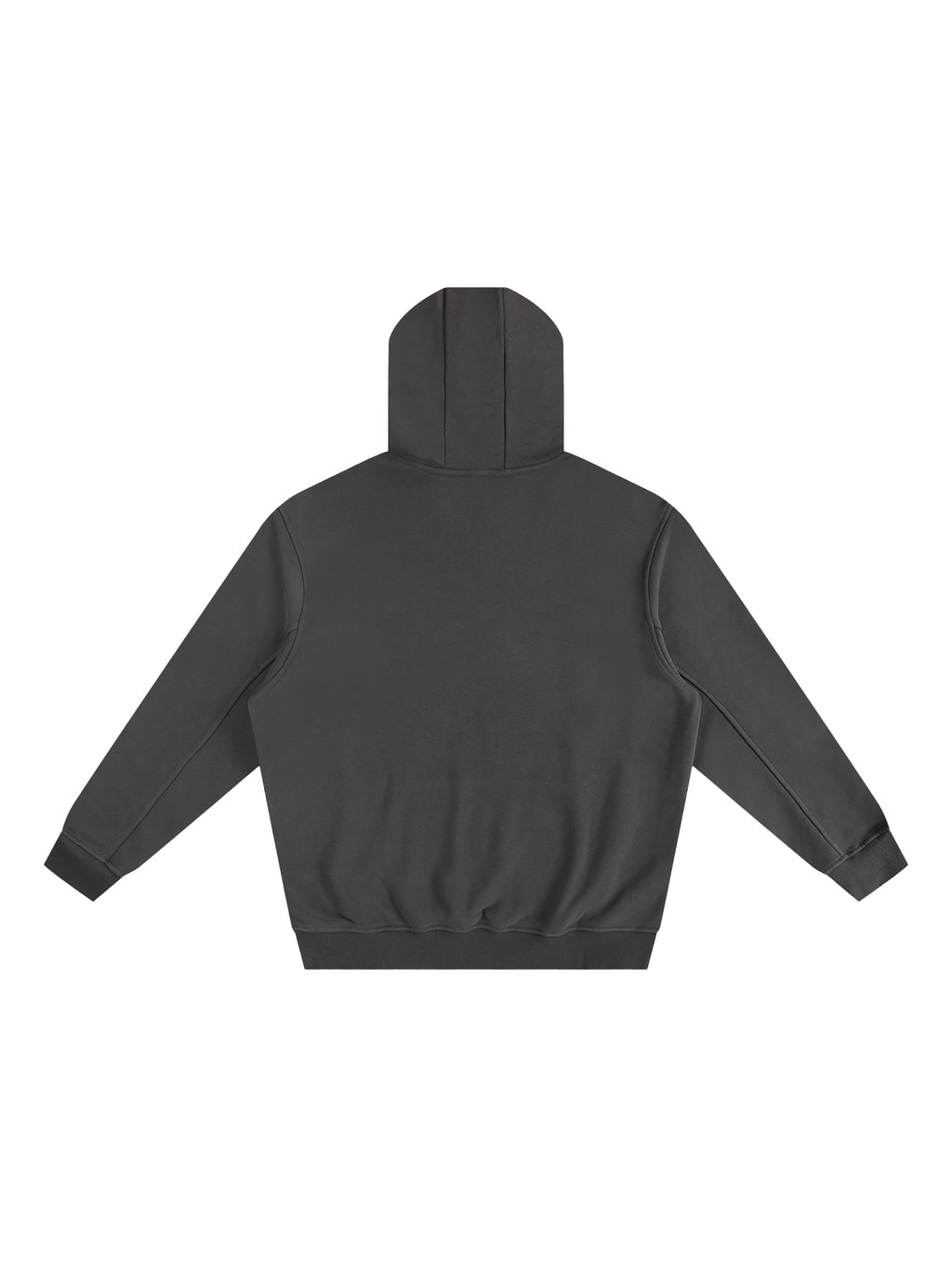 Fleeced High Neck Hoodie
