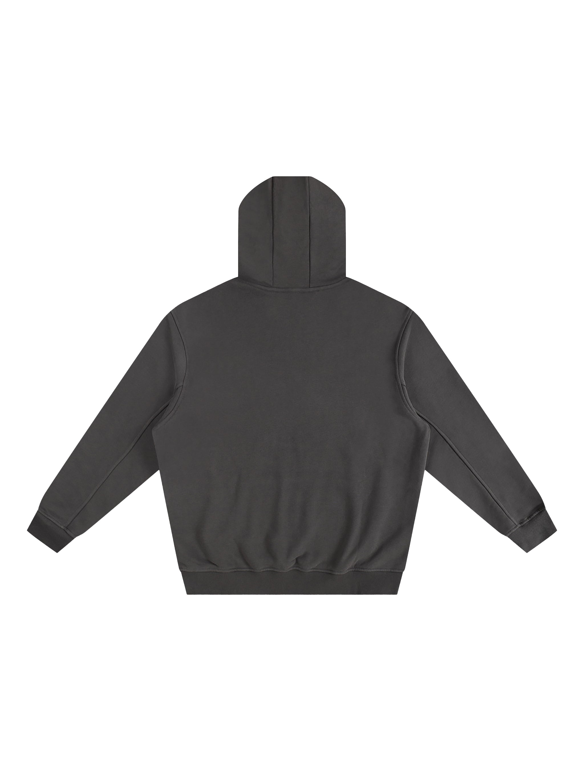 Fleeced High Neck Hoodie