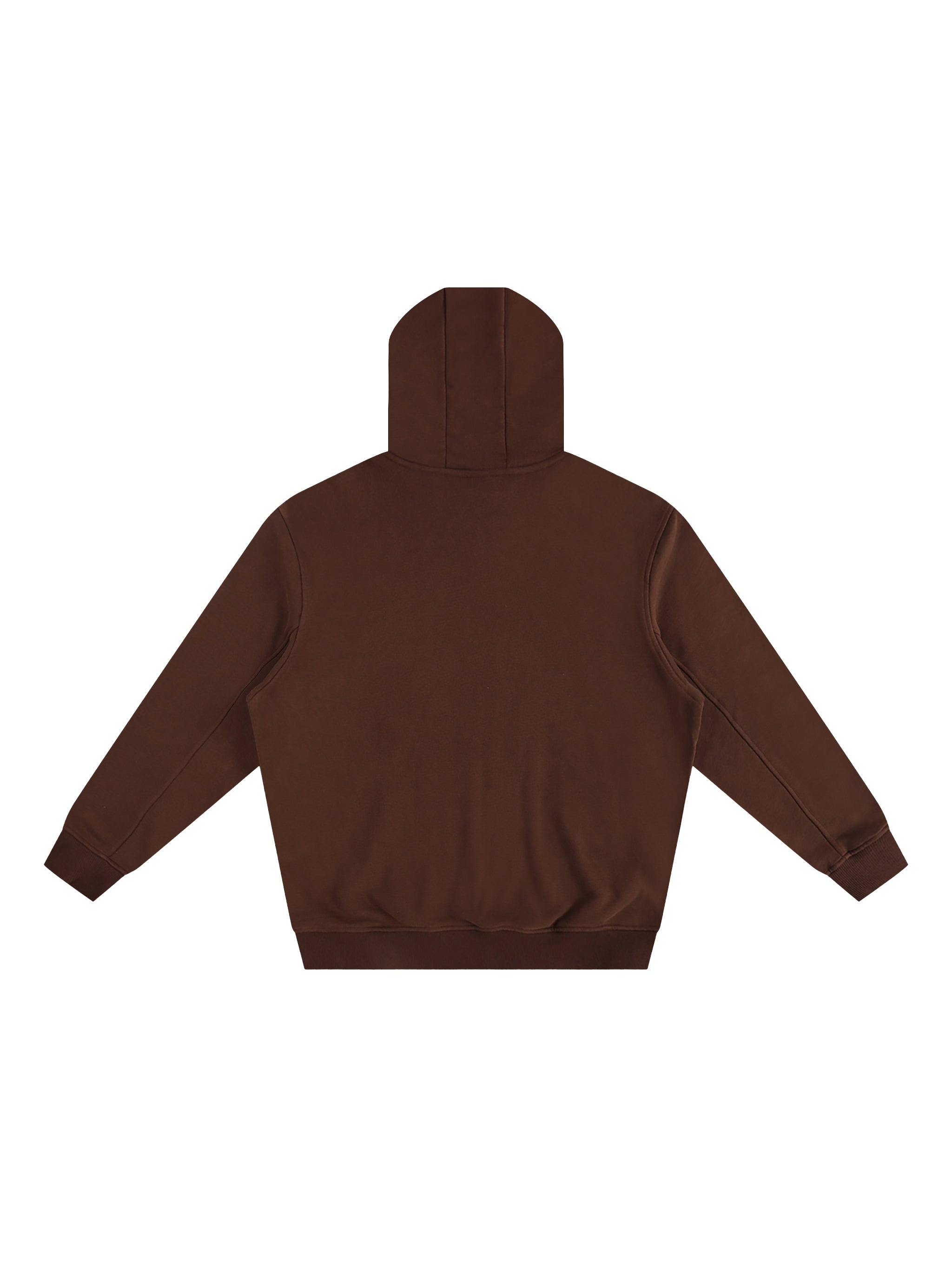 Fleeced High Neck Hoodie
