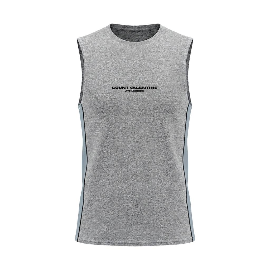 Men's Slim-Fit Topstitch Tank Top
