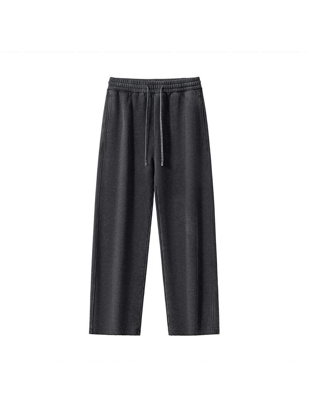 Frayed Enzyme Washed Fleece Sweatpants
