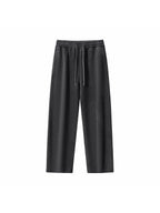 Frayed Enzyme Washed Fleece Sweatpants