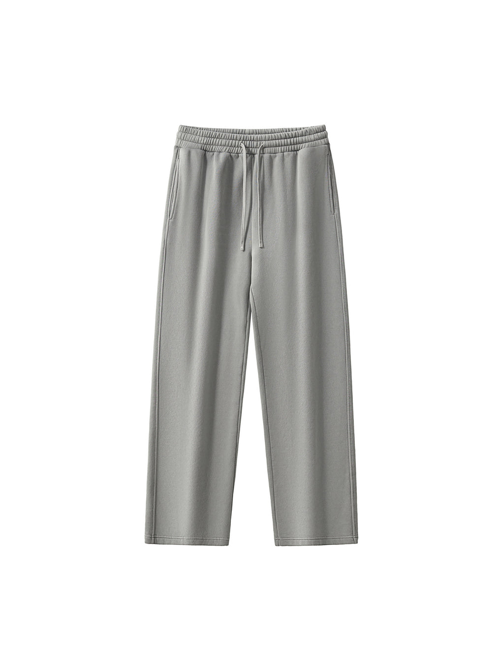 Frayed Enzyme Washed Fleece Sweatpants