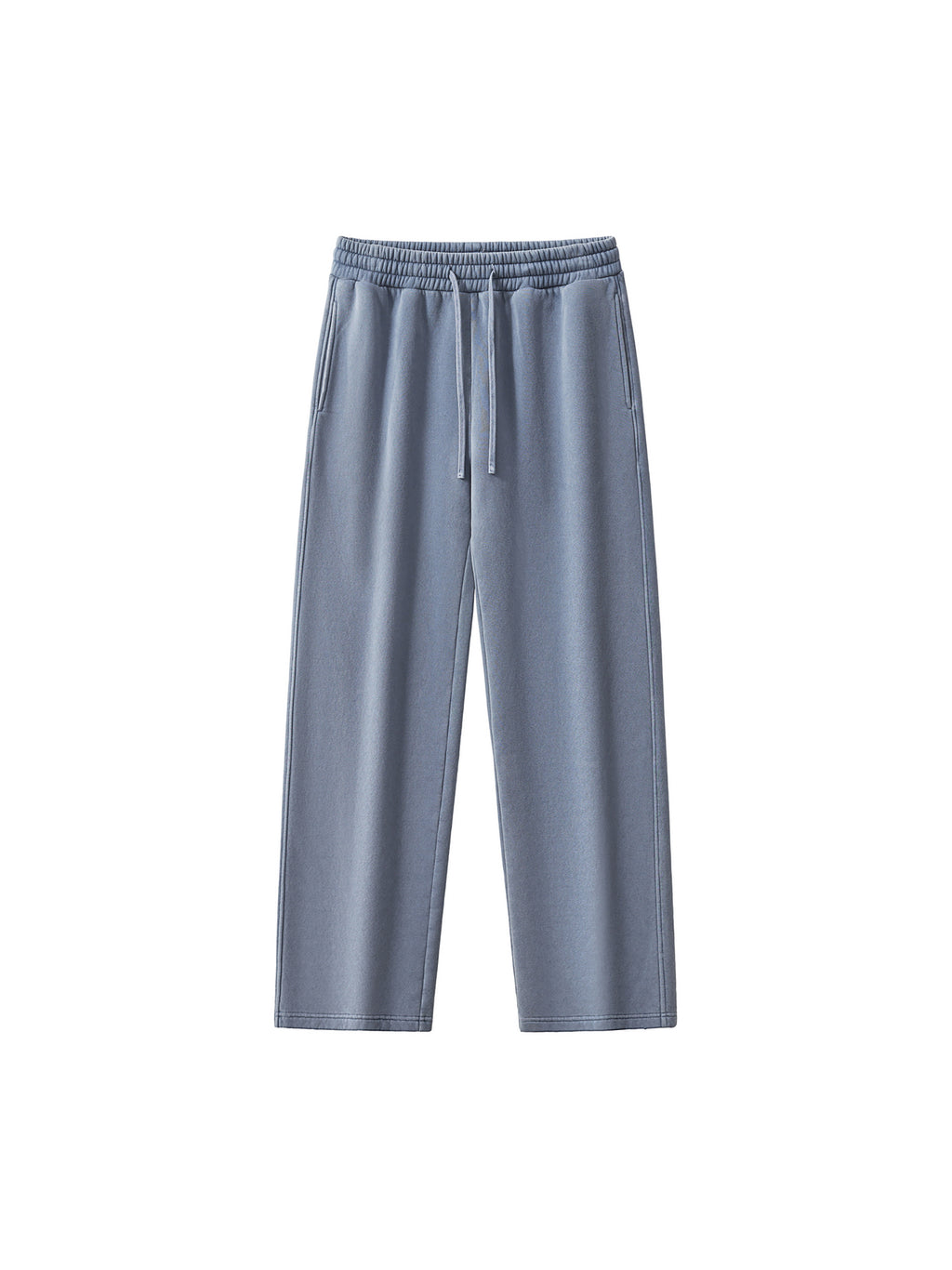 Frayed Enzyme Washed Fleece Sweatpants