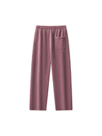 Frayed Enzyme Washed Fleece Sweatpants