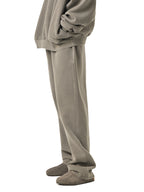 Frayed Enzyme Washed Fleece Sweatpants