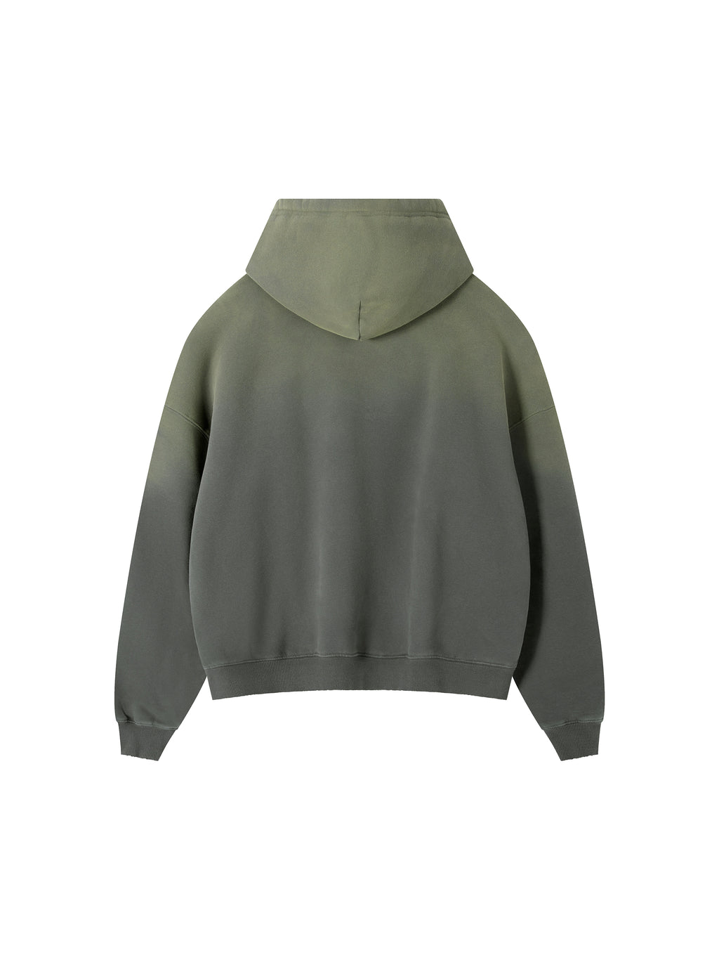 Frayed Sunfade Boxy Fleece Hoodie