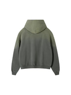 Frayed Sunfade Boxy Fleece Hoodie