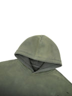 Frayed Sunfade Boxy Fleece Hoodie