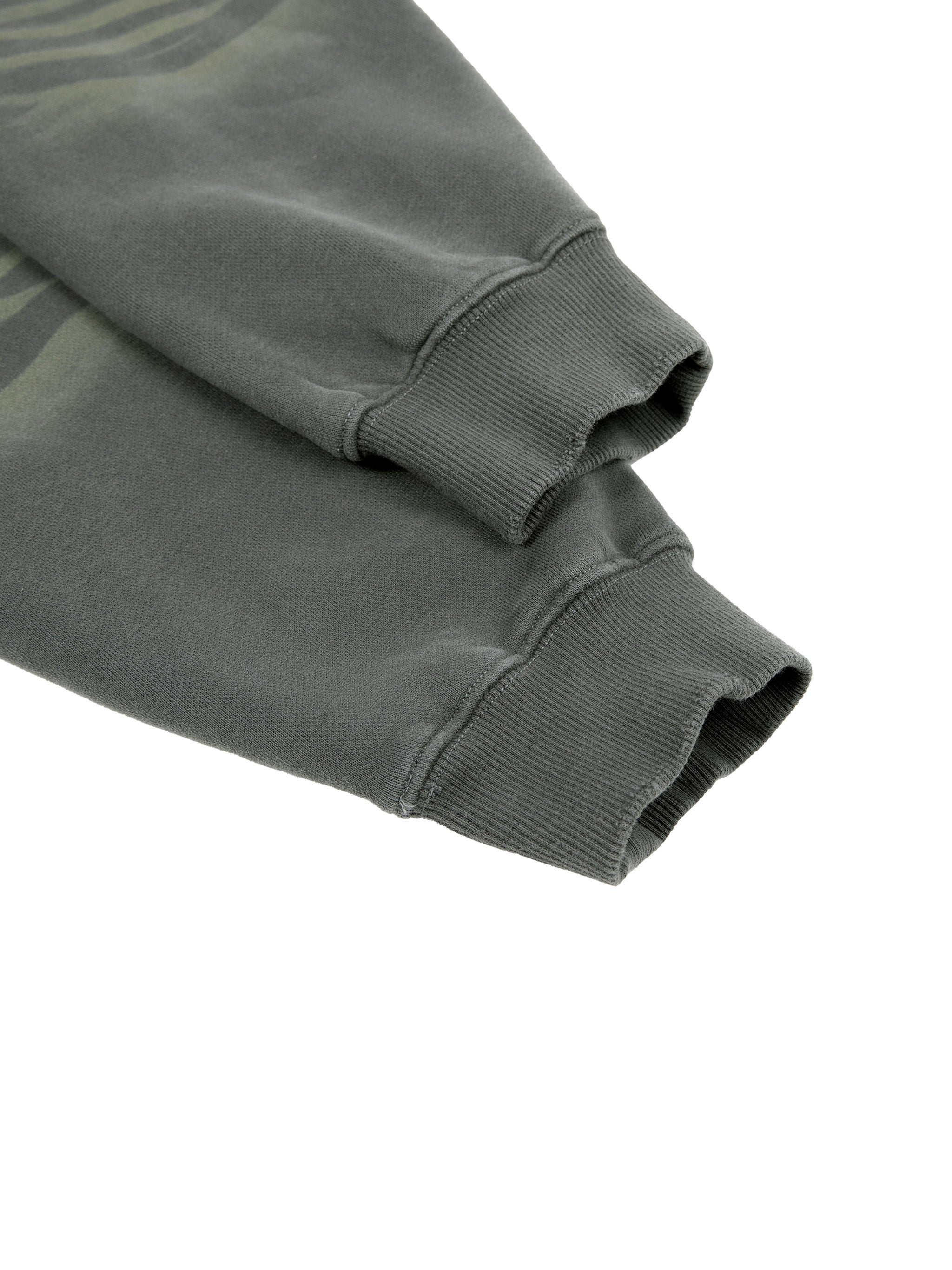 Frayed Sunfade Boxy Fleece Hoodie