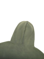 Frayed Sunfade Boxy Fleece Hoodie
