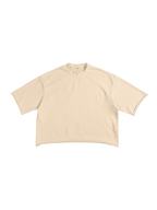 French Terry Raw Edge T-Shirt