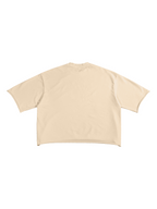 French Terry Raw Edge T-Shirt